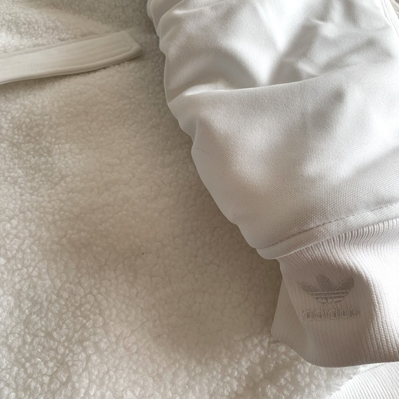 Ivy Park Unisex 1/2 zip Sherpa Jacket - Picture 4 of 8